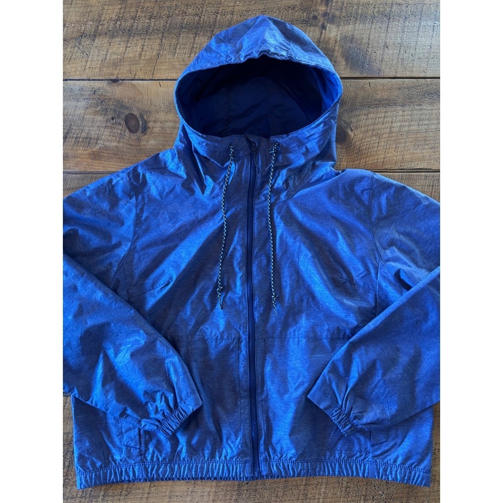 Columbia Womens Lillian Ridge Short Jacket Waterproof Purple/Blue Size XXL EUC - Picture 3 of 13